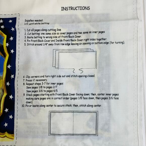 Little Light By Joy Allen Book to Sew - Picture 7 of 7